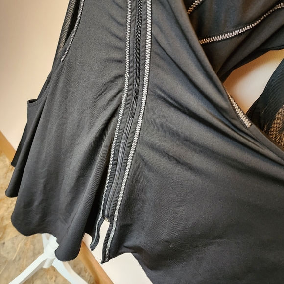 Alison Sheri EUC unique goth dress black L - Picture 6 of 14